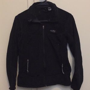 Black Patagonia fleece